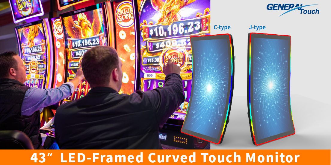 GT LED-Framed Curved Touch Monitors