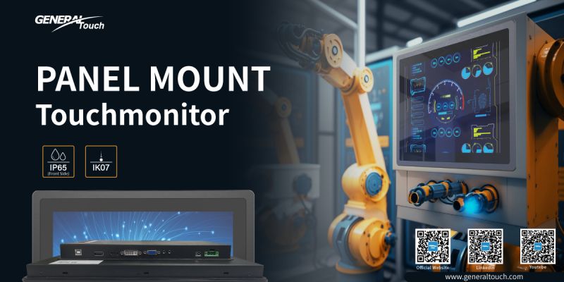 General Touch has released its Panel-Mount Touchmonitor