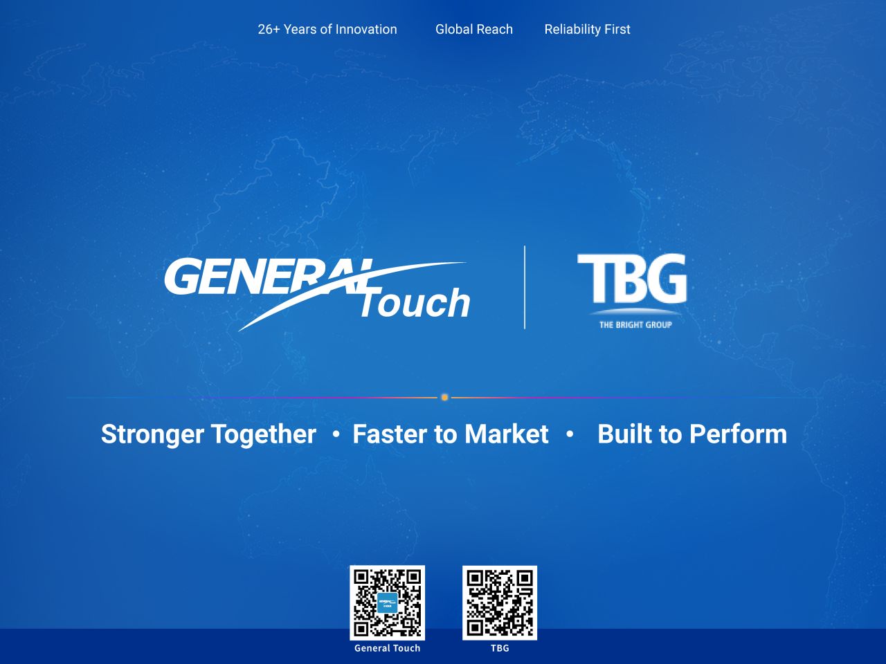 General Touch Enters Global Strategic Alliance with The Bright Group (TBG)