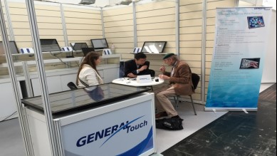 GeneralTouch 2015 Hannover CeBIT exhibition ended in Germany